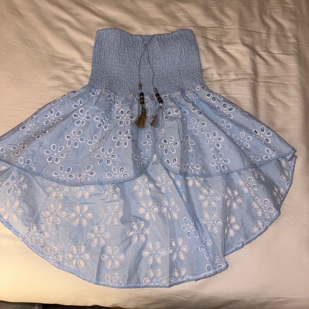 Venus hi low strapless top